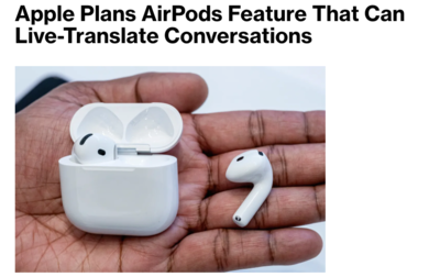 翻譯徹底失業(yè)!蘋果AirPods耳機(jī)將能實(shí)時翻譯,不會英語也能與老外對噴